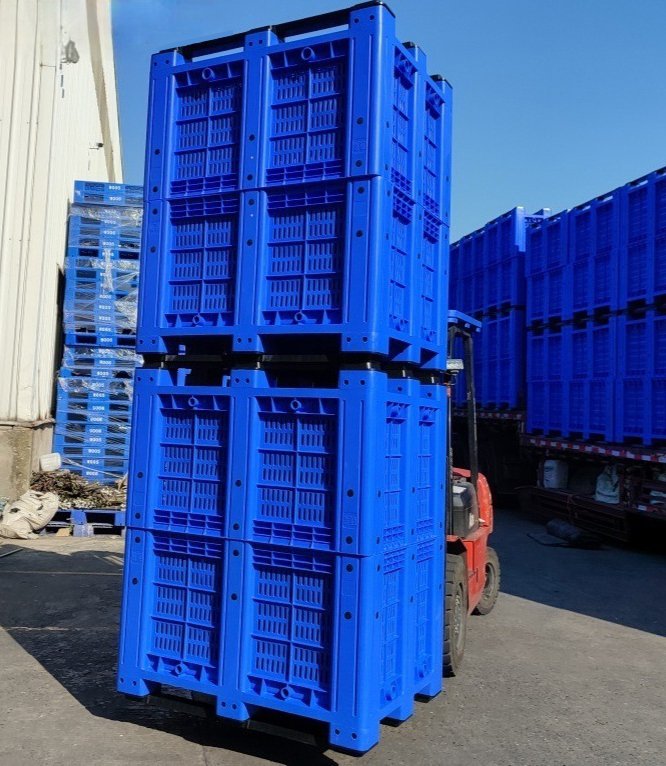 1200x1000-Ventilated-Plastic-Pallet-Box-for-Storage-Transport-8