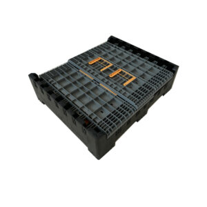1200×1000×1000mm-Foldable-Pallet-Box-with-Drop-Gates-4