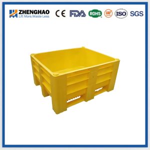1200x1000 One Piece Plastic Pallet Box Heavy Duty Bulk Container