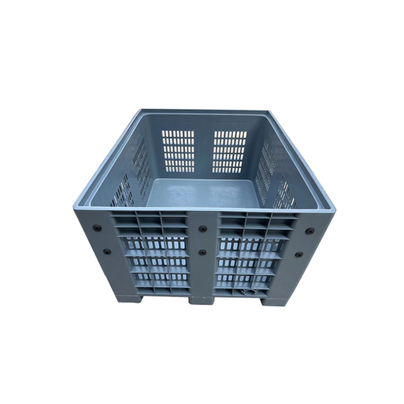 1200x1000 Ventilated Plastic Pallet Box for Storage & Transport - 图片 3