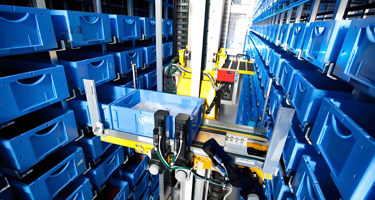 Vertical storage box